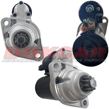 Motor de Partida VW Golf 2.0 MT Audi A3  1.6/1.8/1.8T MT - 0001121008 0001121026 02A911023L