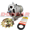 Alternador Fusca,Kombi,Brasilia 60A - Kit completo - 4x Sem Juros