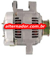 ALTERNADOR TOYOTA COROLLA 1.6 / 1.8 92 a 2002 - 101211-1210 1012111210 2706016460