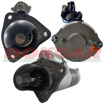 Motor de Partida Denso, John Deere, RE522852, 2873K414, 2674624, 428000-0130, 2886976,2873K413
