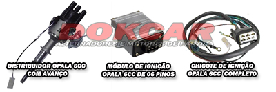 Kit Igni��o Opala 6cc Todos