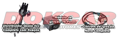 KIT de Igniçao GM Opala 4CC