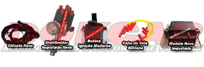Kit de Ignição + Cabo de Vela Silicone 8mm AP Todos 1.6,1.8