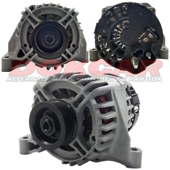 ALTERNADOR PALIO STRADA UNO FIORINO DOBLO C/AR - 51717420, 5100109, 0124325048