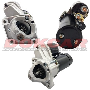 Motor de Partida FORD ECOSPORT, FIESTA,KA 1.0 e 1.6 - 438180, D7E33, D7E34, D7E37, D7E43