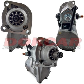 Motor de Partida PC200, Trator Komatsu 3282626, 3675289RX, 3957596, 6008635110, 6008635111