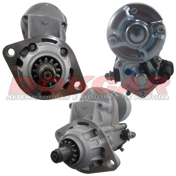 Motor de Partida Case 580L Cummins 12v - 3957594,86982709,128000-0210,3926960,1987559C1,1280000210
