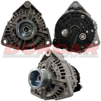 Alternador VW Caminhao 80A 28V 18310 - 0124555007, 2Z0903015,2Z0903015G,0124555042,F000BL0755