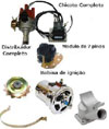 KIT IGNIÇÃO VW + ALTERNADOR CROMADO 75A - DIGA ADEUS AO DINAMO E PLATINADO!!