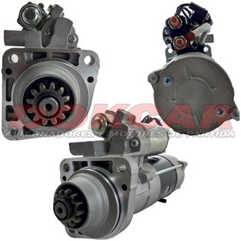 Motor de Partida Volvo L60F, M9T62871, 01182760,20900793, 21314102